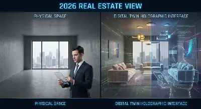 El Inmueble Mutable: Gemelos Digitales y Staging Psicográfico Robotizado en 2026